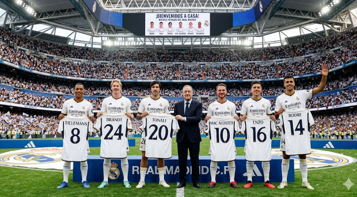 皇马中场指挥官争夺战：六位巨星瞄准伯纳乌