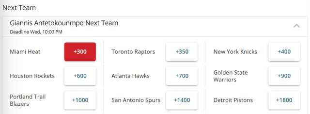 字母哥或离队引多队争夺 凯尔特人篮网成潜在下